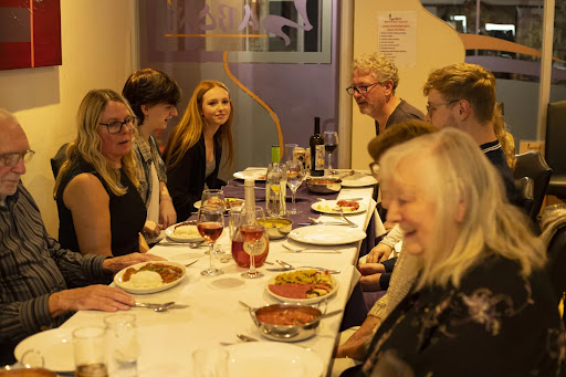 Diners at Laboni Restaurant